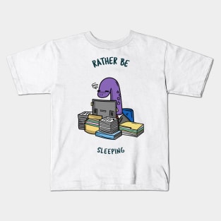 Rather Be Sleeping Kids T-Shirt